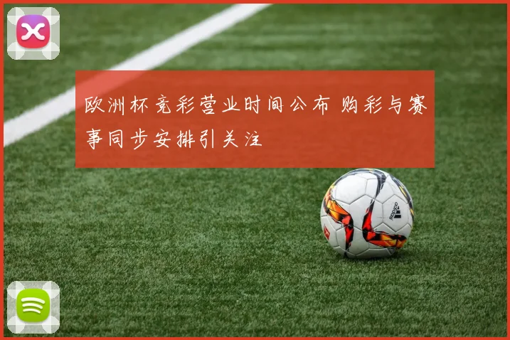 欧洲杯竞彩营业时间公布 购彩与赛事同步安排引关注