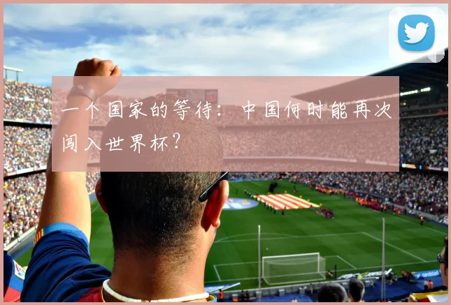 一个国家的等待:中国何时能再次闯入世界杯?